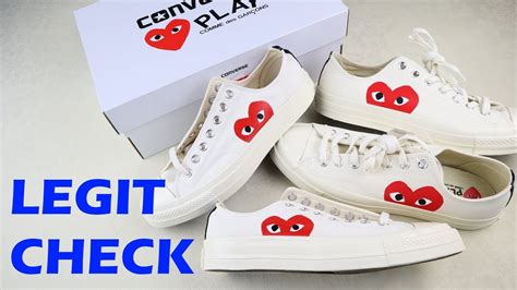 what do r fake comme des garcons shoes look like|Real vs. Fake Comme des Garcons PLAY .